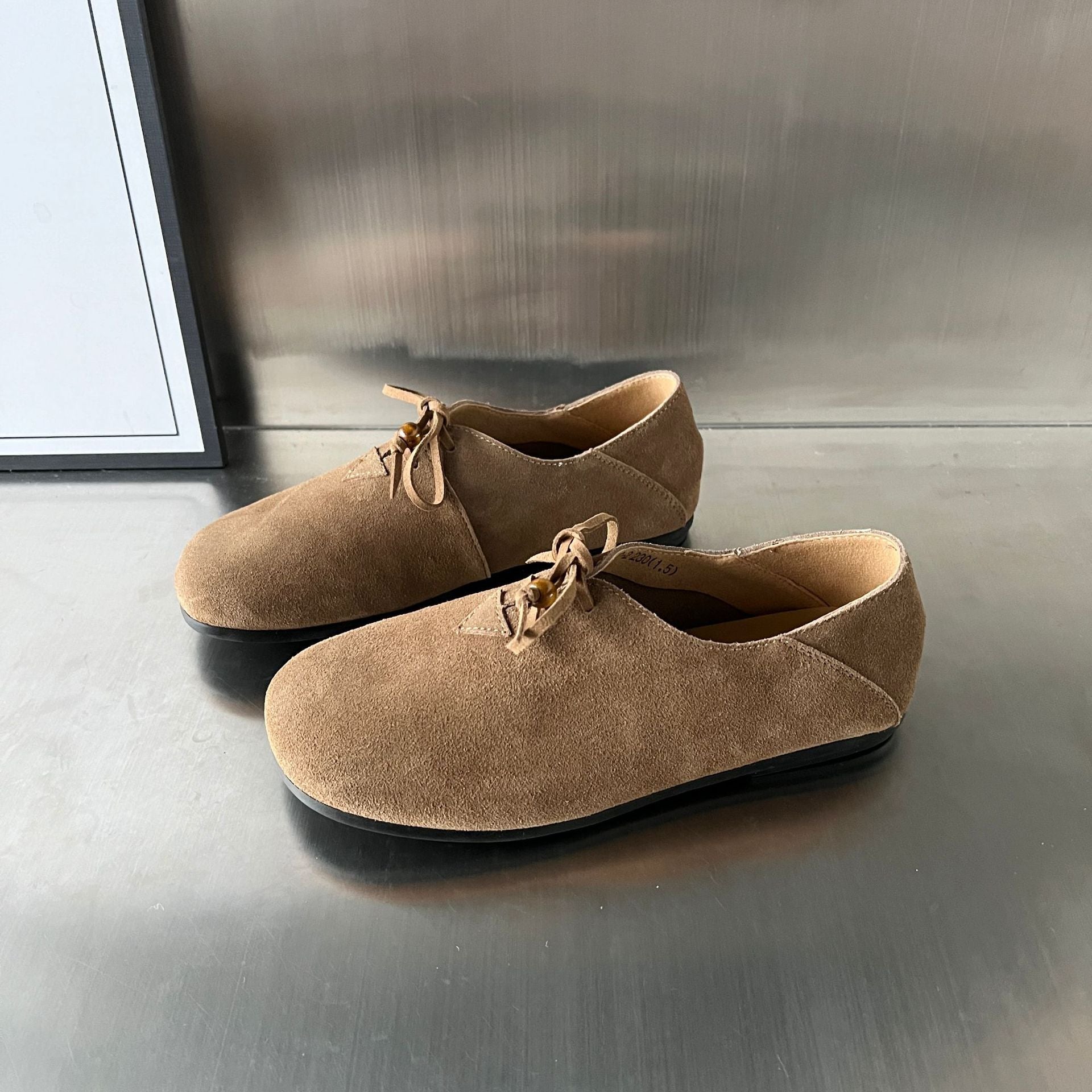 Damen Mokassins mit bequemer Innensohle und modischem Schnürdesign R&B