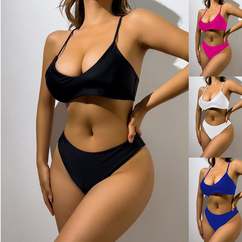 Damen Bikini-Set mit verstellbaren Trägern und modischem Schnitt R&B