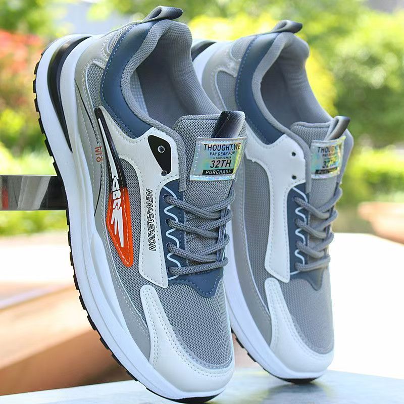 Damen Sportliche Sneakers mit atmungsaktiver Mesh-Oberfläche und stoßdämpfender Sohle R&B