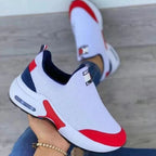 Damen Sneaker mit atmungsaktivem Obermaterial und stoßdämpfender Sohle R&B