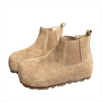 Damen Chelsea Boots mit komfortablem Gummizug und weichem Wildleder R&B