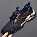 Damen Atmungsaktive Sportliche Sneaker mit Schnellverschluss R&B