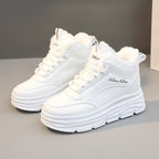 Damen High-Top Winter Sneakers mit weichem Fleece-Futter und rutschfester Sohle R&B