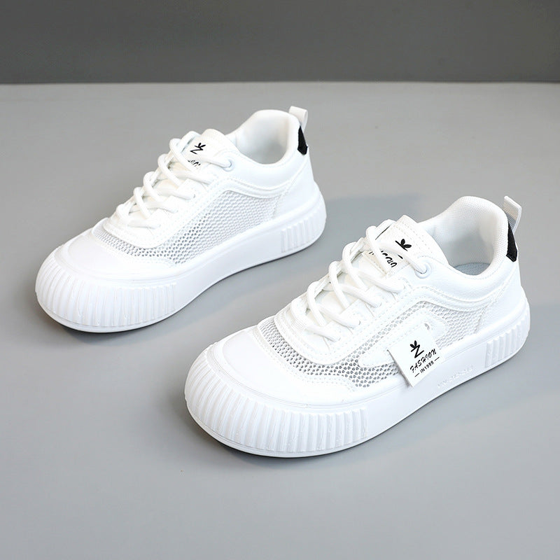 Damen modische Sneakers mit atmungsaktiver Mesh-Oberfläche und dämpfender Sohle R&B