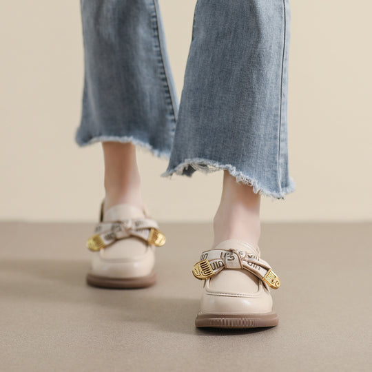 Damen Loafer mit elegantem Schleifen-Detail und bequemem Fußbett R&B