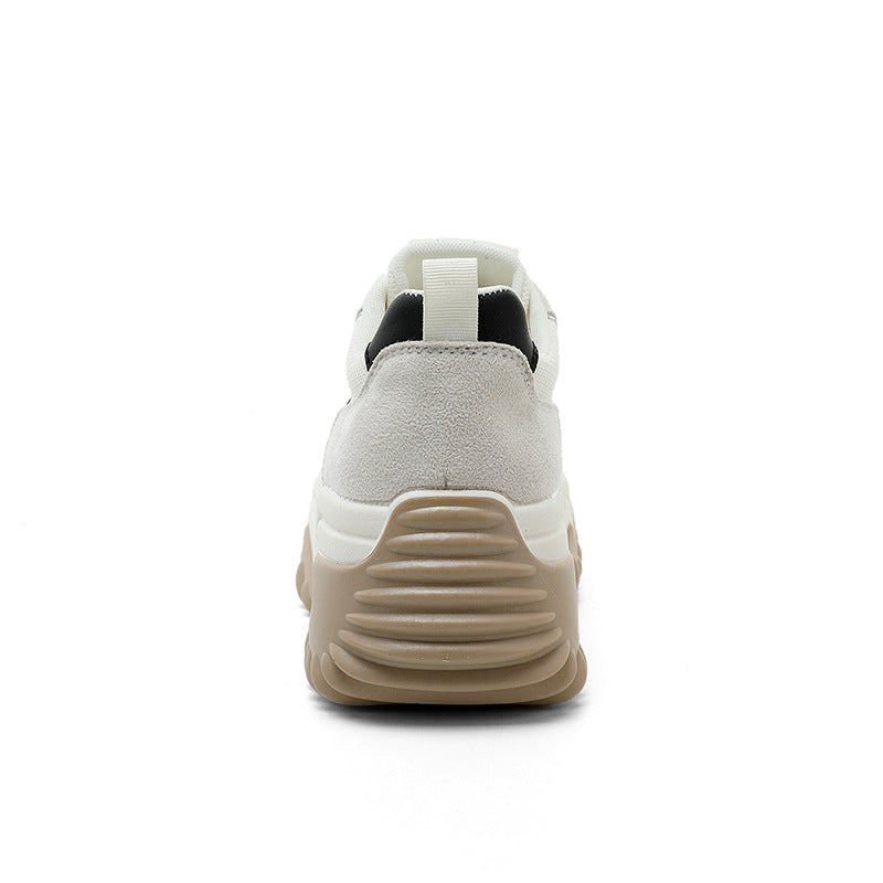 Damen Trendige Chunky Sneakers mit stabiler Gummisohle und atmungsaktivem Obermaterial R&B