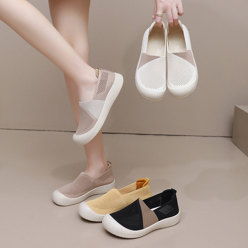 Damen Atmungsaktive Freizeitschuhe mit flexiblem Fußbett R&B