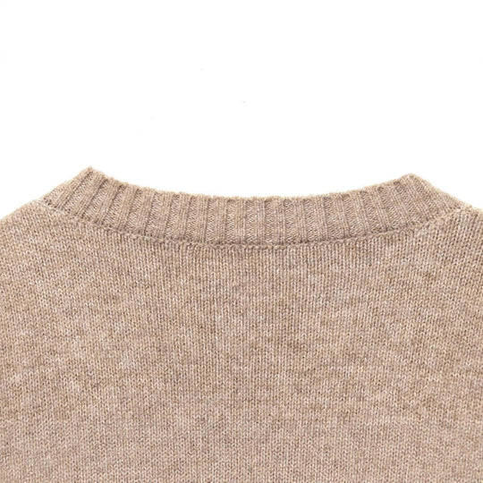 Damen gemütlicher V-Ausschnitt Pullover R&B