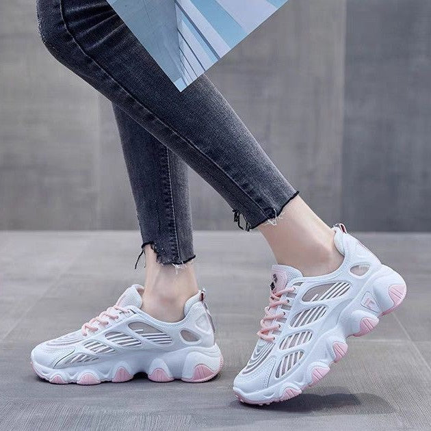 Damen Sportschuhe mit atmungsaktivem Obermaterial und rutschfester Sohle