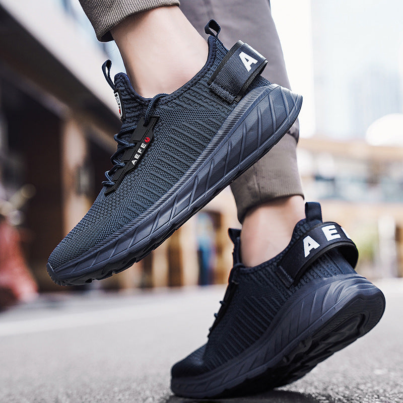 Damen Sportliche Strick-Laufschuhe mit elastischem Obermaterial R&B