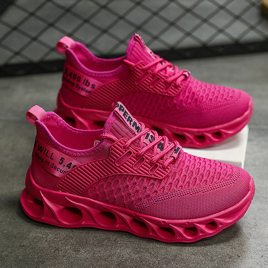 Damen Sportliche Lightweight Sneakers mit atmungsaktiver Technologie und flexibler Sohle R&B