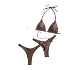 Damen Triangel-Bikini-Set mit raffinierte Details R&B