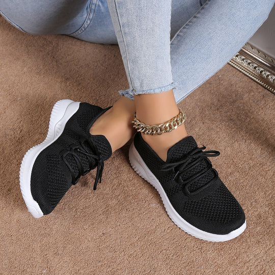 Damen Atmungsaktive Sport-Sneaker mit elastischem Mesh-Obermaterial R&B