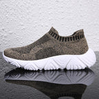 Unisex nan Schlupfschuh-Citywalker mit elastischem Maschenoberteil und skulpturierter Wellenlaufsohle R&B