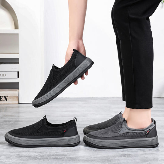 Damen Atmungsaktive Slip-On Sportschuhe mit gepolsterter Sohle R&B