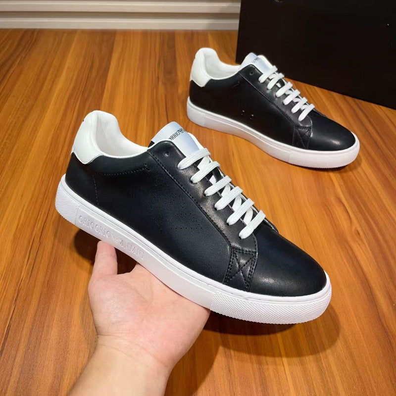 Damen Elegante und sportliche Sneakers mit atmungsaktiver Lederoberfläche R&B