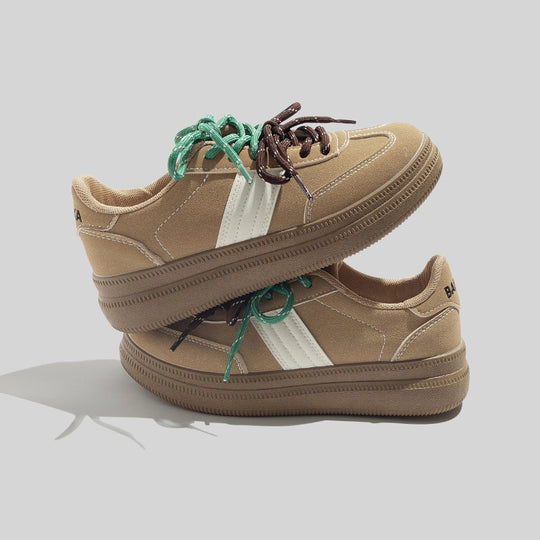 Damen Sportliche Sneakers mit gepolsterter Innensohle und rutschfester Gummisohle R&B