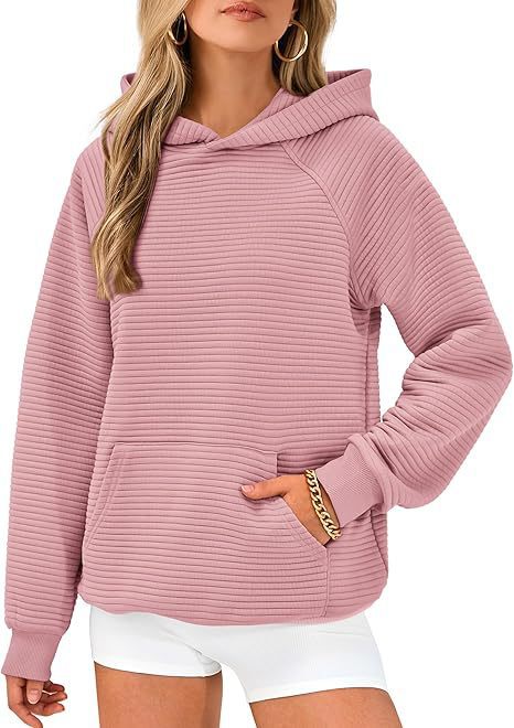 Damen Kapuzensweater aus strukturiertem Stoff R&B