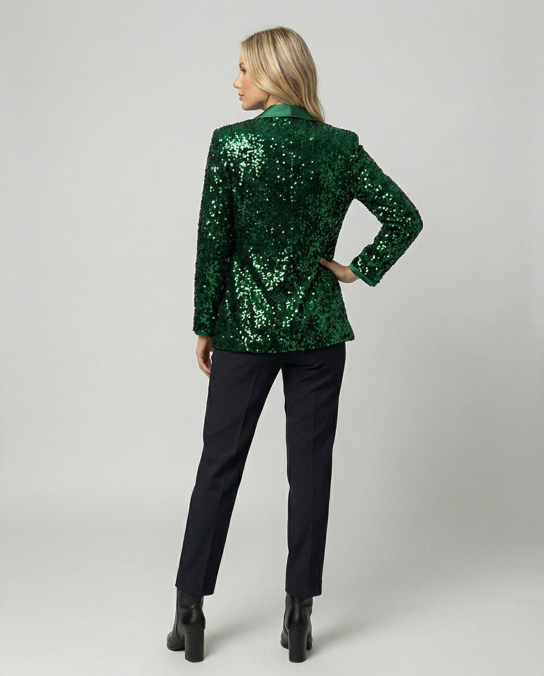 Damen Glitzernder Blazer R&B