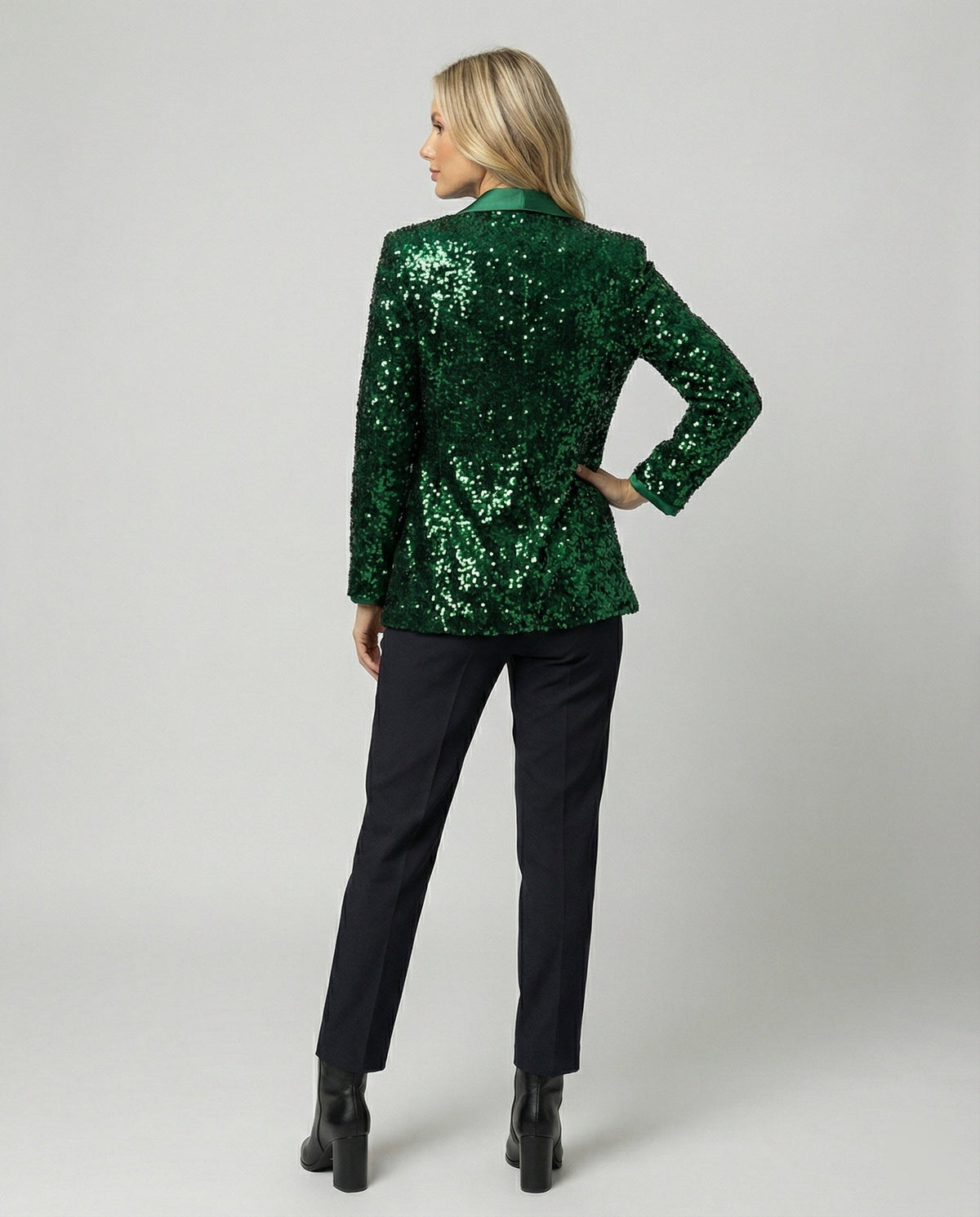 Damen Glitzernder Blazer R&B