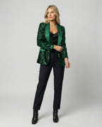 Damen Glitzernder Blazer R&B