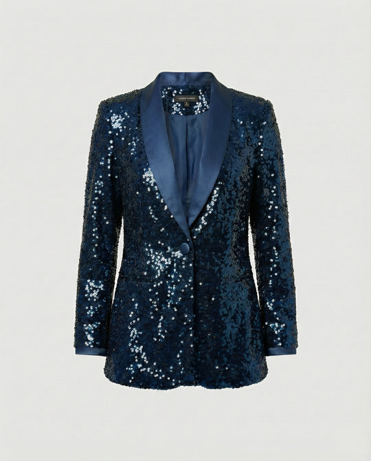 Damen Glitzernder Blazer R&B
