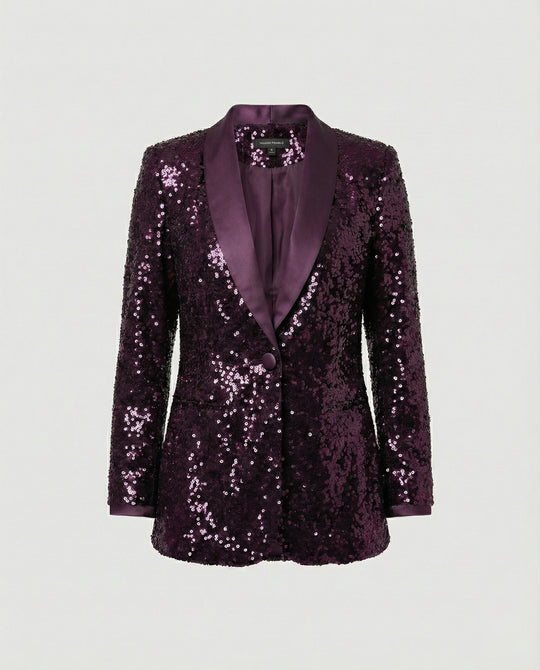 Damen Glitzernder Blazer R&B