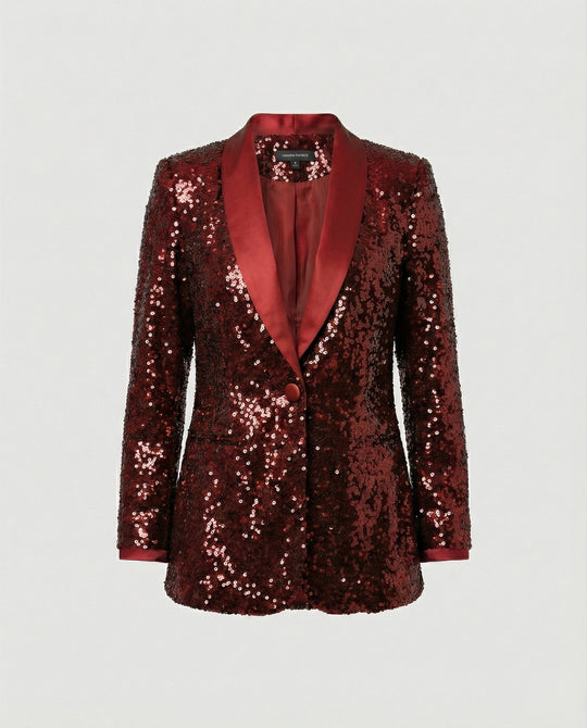 Damen Glitzernder Blazer R&B