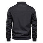Herren leichte Flugjacke mit praktischen Taschen und Reißverschluss