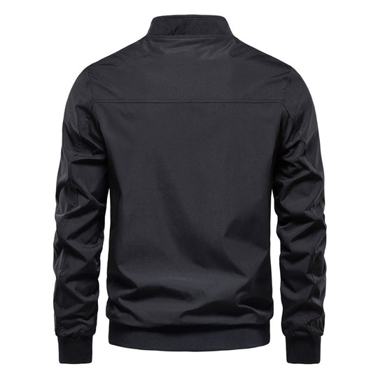 Herren leichte Flugjacke mit praktischen Taschen und Reißverschluss R&B