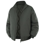 Herren modische Steppjacke mit hohem Kragen R&B