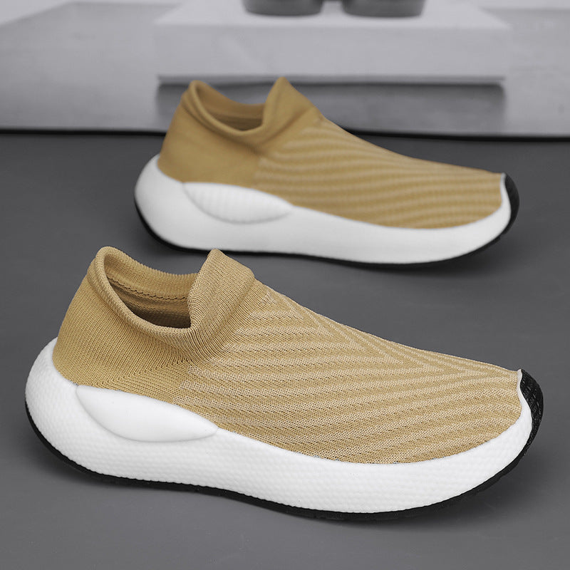 Damen Slip-On Sportsneakers mit rutschfester Sohle und atmungsaktivem Design R&B