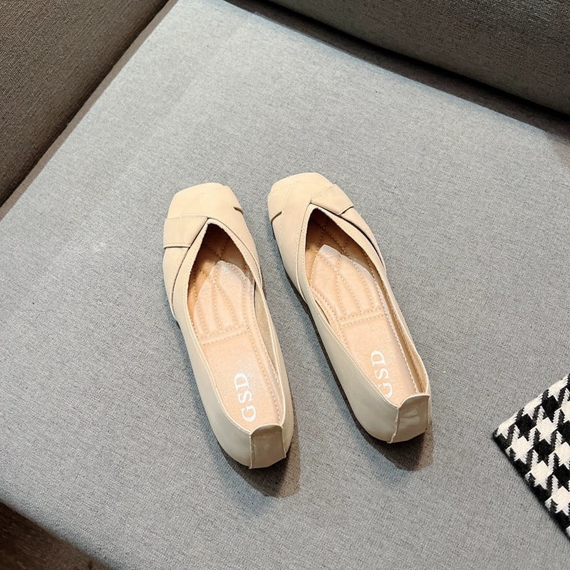 Damen Ballerinas mit elegantem Kreuzband-Design R&B