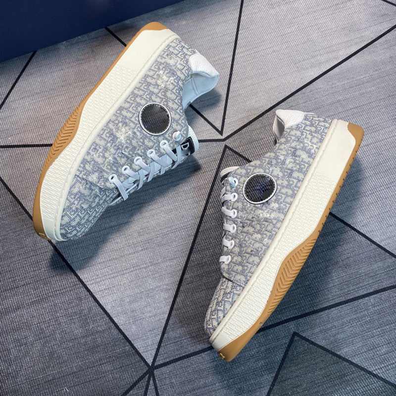 Damen modische Sneaker mit innovativem GewR&Bemuster und rutschfester Sohle R&B