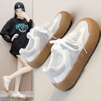Damen modische Sneakers mit rutschfester Sohle und atmungsaktiver Mesh-Oberfläche R&B