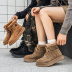 Damen Sportliche Winterstiefel mit warmem Innenfutter und rutschfester Sohle R&B