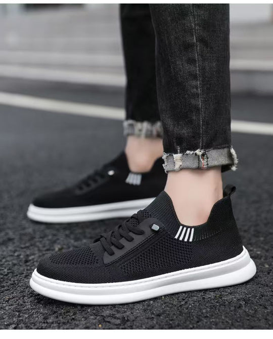 Damen Atmungsaktive Sport Sneakers mit originellem Zipper-Design R&B
