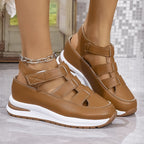 Damen Bequeme Lauf- und Freizeitschuhe mit praktischen Riemen R&B