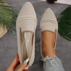 Damen elegante Slipper mit atmungsaktivem Obermaterial R&B