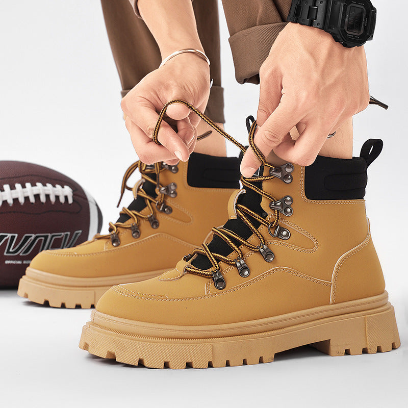 Damen robuste Winterstiefel mit rutschfester Profilsohle und atmungsaktivem Obermaterial