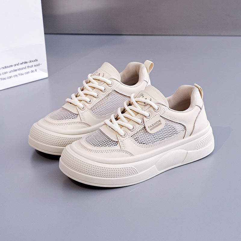 Damen modische Sport Sneakers mit atmungsaktivem Mesh-Obermaterial und flexibler Sohle R&B