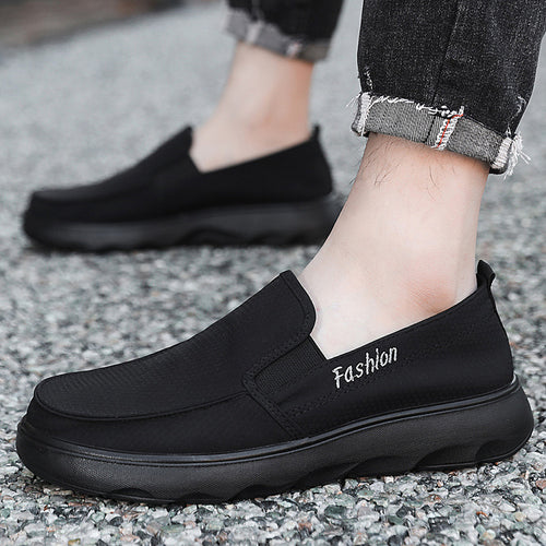 Damen Bequeme Slip-On Schuhe mit atmungsaktiver Oberfläche R&B