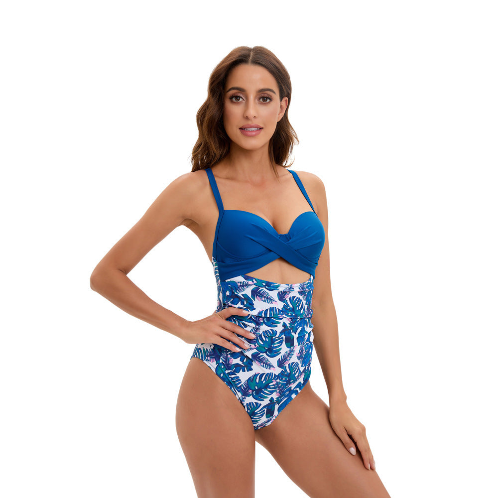 Damen Hochtaillierter Bikini mit modischem Twist-Design R&B
