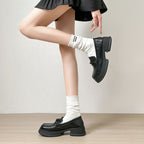 Damen Modische Loafer mit nachhaltiger Plateausohle