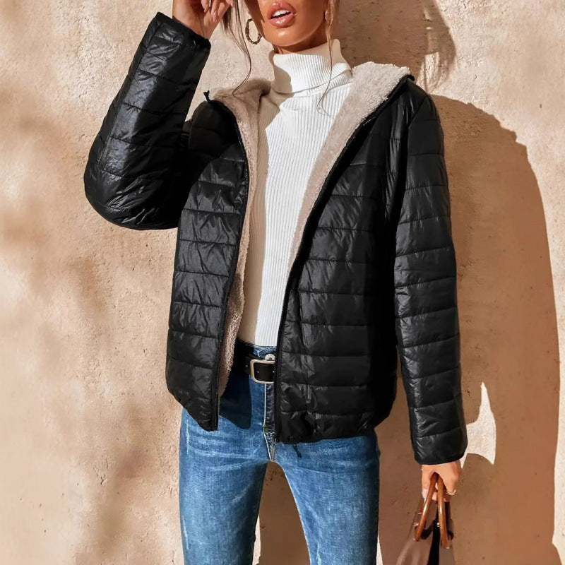Damen gesteppte Winterjacke R&B