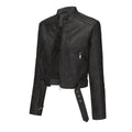 Damen moderne croppedjacke mit stylischem Detail