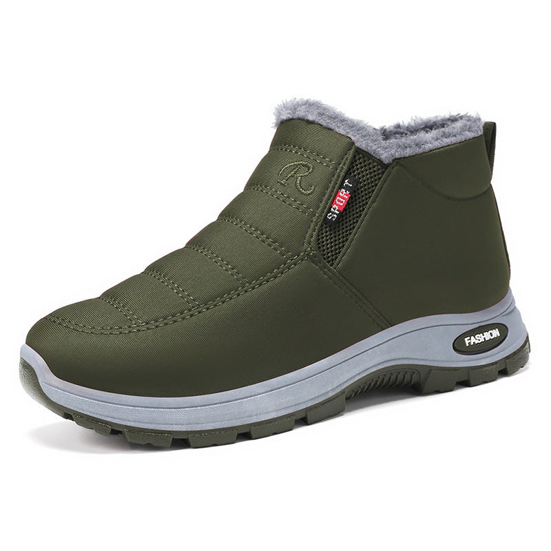 Damen isolierte Winterstiefel mit rutschfester Sohle und weichem Innenfutter R&B