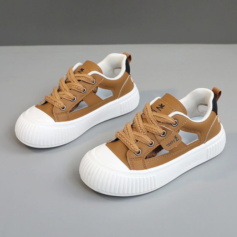 Damen Sportliche Sneaker mit atmungsaktiver Obermaterialstruktur und stoßdämpfender Sohle R&B