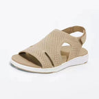Damen atmungsaktive Sandalen mit flexiblem Riemendesign und komfortabler Sohle R&B