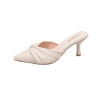 Damen Sling-Pumps mit stilvollem Knotendesign und elegantem Absatz R&B